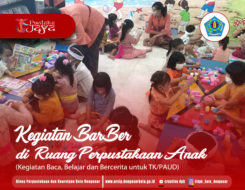 Kunjungan PAUD di Ruang Perpustakaan Anak